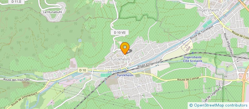 localisation de l'entreprise MADAME MELANIE STIEF  TURCKHEIM