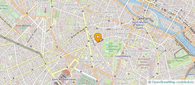 localisation de l'entreprise MADAME MELANIE STRAUSS  PARIS