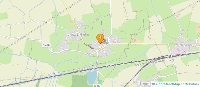 localisation de l'entreprise MADAME MELANIE SZEKELY  LIXHEIM