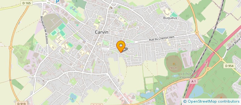 localisation de l'entreprise MADAME MELANIE SZYMCZAK  CARVIN