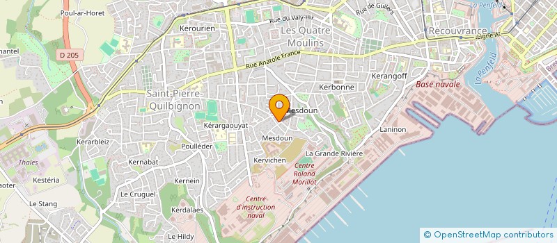 localisation de l'entreprise MADAME MELANIE TABARIC à BREST