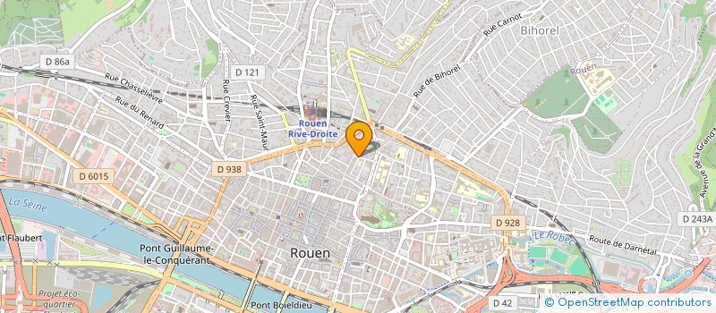 localisation de l'entreprise MADAME MELANIE TABARY  ROUEN