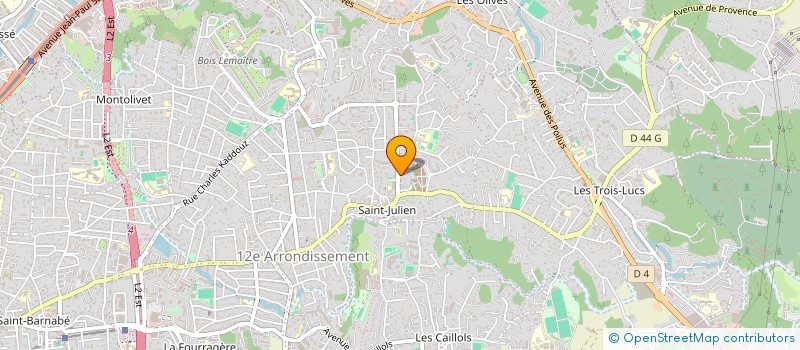 localisation de l'entreprise MADAME MELANIE TAGLIARINO à MARSEILLE