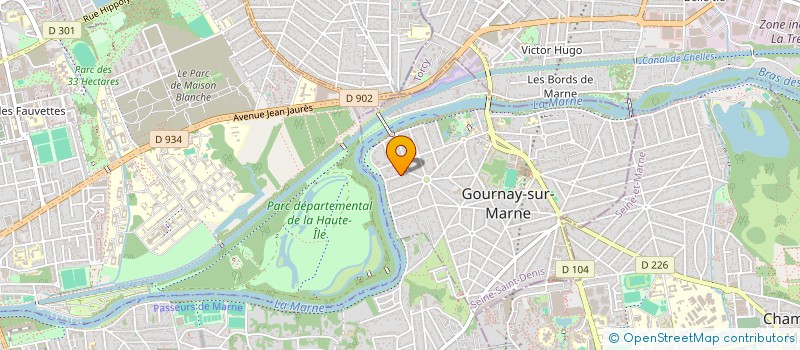 localisation de l'entreprise MADAME MELANIE TANGUY à GOURNAY-SUR-MARNE