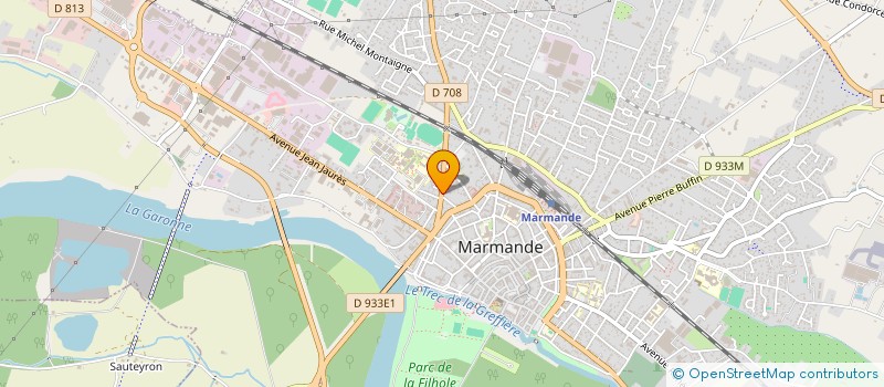 localisation de l'entreprise MADAME MELANIE TEDDE à MARMANDE