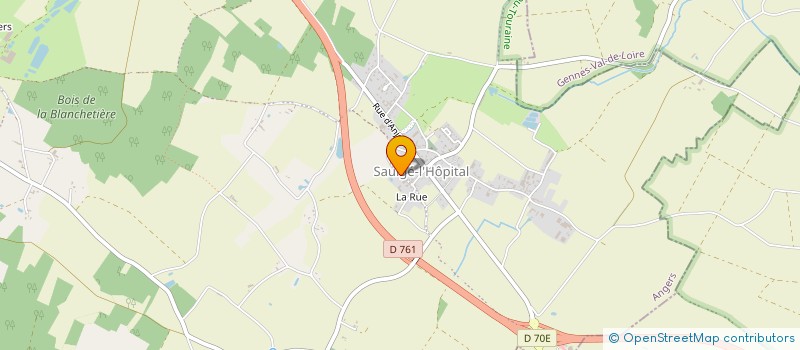 localisation de l'entreprise MADAME MELANIE TEMPLIER à BRISSAC LOIRE AUBANCE