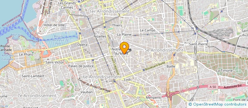 localisation de l'entreprise MADAME MELANIE TERRIER  BANDOL