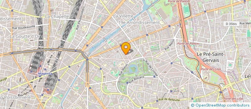 localisation de l'entreprise MADAME MELANIE TESIC  PARIS