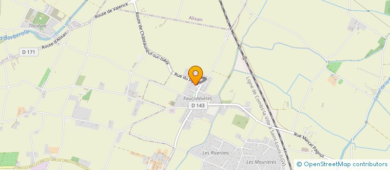 localisation de l'entreprise MADAME MELANIE TEXIER  UPIE