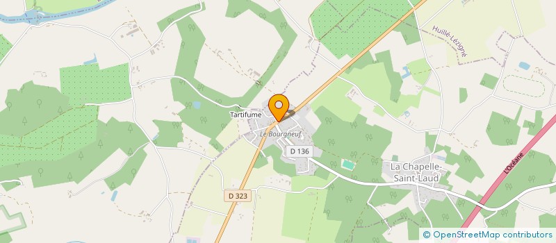 localisation de l'entreprise MADAME MELANIE THARRAULT  LOIRE-AUTHION