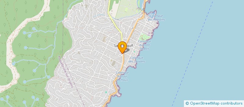 localisation de l'entreprise MADAME MELANIE THORAL à FREJUS