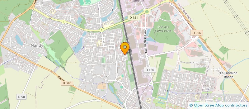 localisation de l'entreprise MADAME MELANIE TINTILLIER  SAVIGNY-LE-TEMPLE