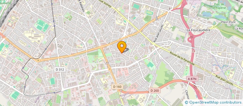 localisation de l'entreprise MADAME MELANIE TONNELLIER  ANGERS