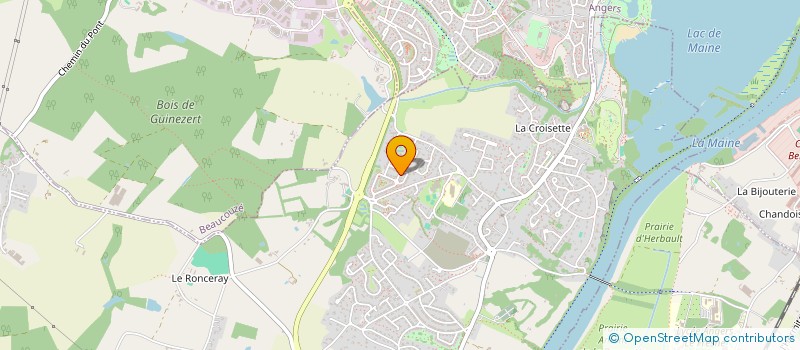 localisation de l'entreprise MADAME MELANIE TREMBLAY  BOUCHEMAINE