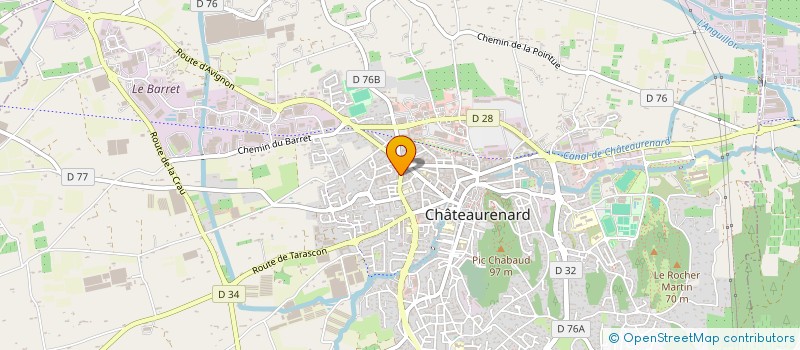 localisation de l'entreprise MADAME MELANIE TREMBLAY  CHATEAURENARD