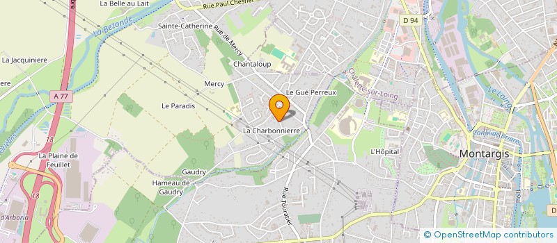 localisation de l'entreprise MADAME MELANIE TRICHARD à PANNES