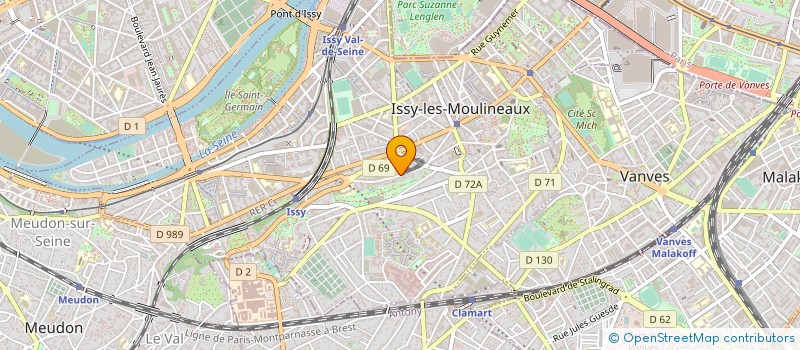 localisation de l'entreprise MADAME MELANIE TRILLARD à ISSY-LES-MOULINEAUX