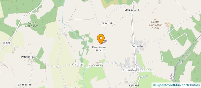 localisation de l'entreprise MADAME MELANIE ULLIAC  LANGONNET