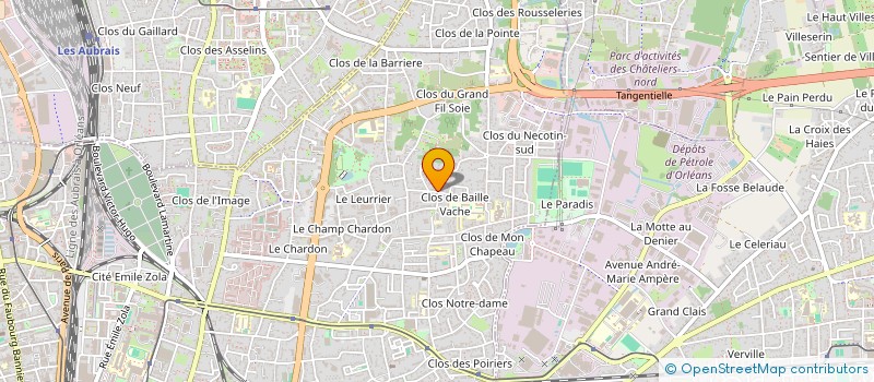localisation de l'entreprise MADAME MELANIE ULLOA à ORLEANS