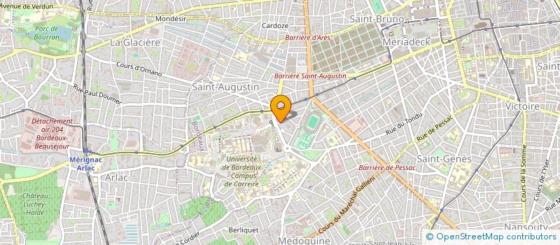 localisation de l'entreprise MADAME MELANIE VALERA  BORDEAUX