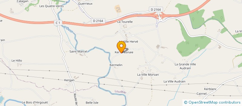 localisation de l'entreprise MADAME MELANIE VANDEMBROUCQ à LOUDEAC