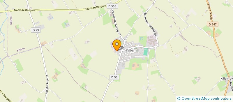localisation de l'entreprise MADAME MELANIE VANSTAVEL  KILLEM