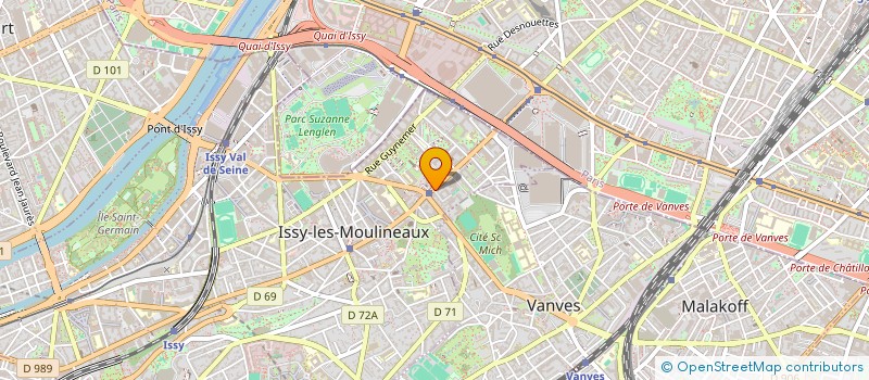 localisation de l'entreprise MADAME MELANIE VELLAINE à ISSY-LES-MOULINEAUX