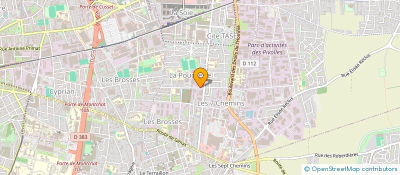 localisation de l'entreprise MADAME MELANIE VENTURINI  JONAGE