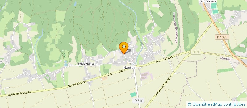 localisation de l'entreprise MADAME MELANIE VIAL  PORTE-DES-BONNEVAUX