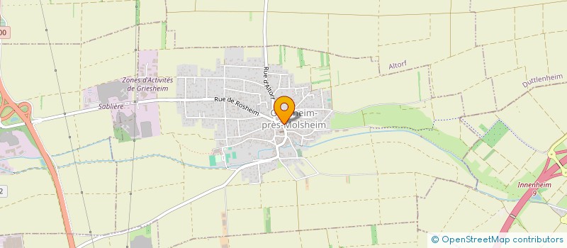 localisation de l'entreprise MADAME MELANIE VIEILLARD-RHINN  HNHEIM