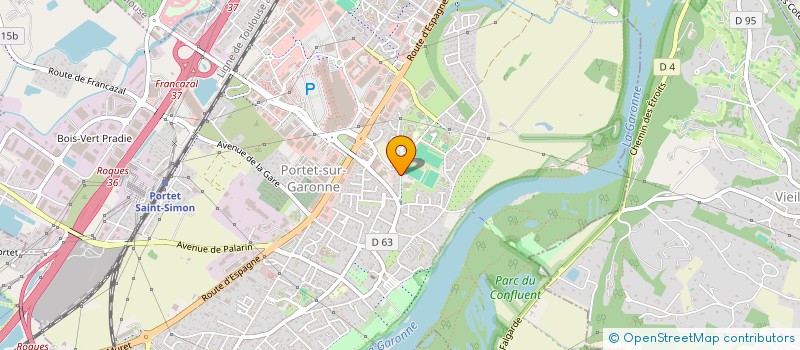 localisation de l'entreprise MADAME MELANIE VIGOUREUX  PORTET-SUR-GARONNE