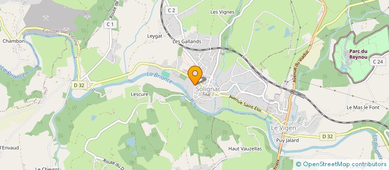 localisation de l'entreprise MADAME MELANIE VILLEGIER  LE VIGEN