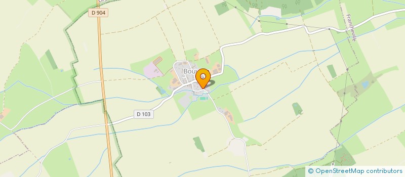 localisation de l'entreprise MADAME MELANIE VILLEMIN  BOUVRON