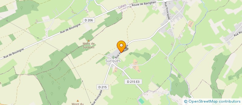 localisation de l'entreprise MADAME MELANIE WILLARD  SURQUES