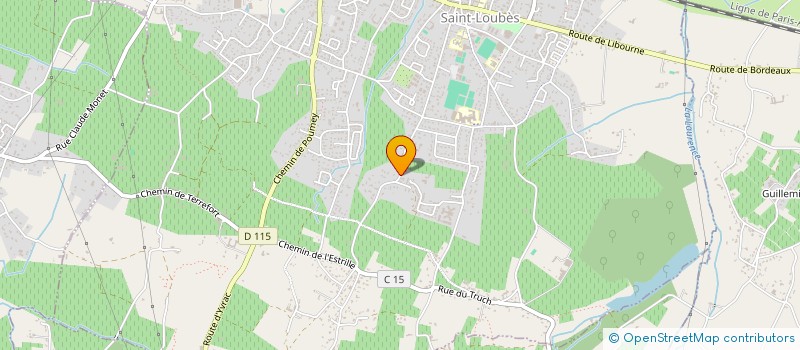 localisation de l'entreprise MADAME MELANIE WYSZOMIROKI  PUGNAC