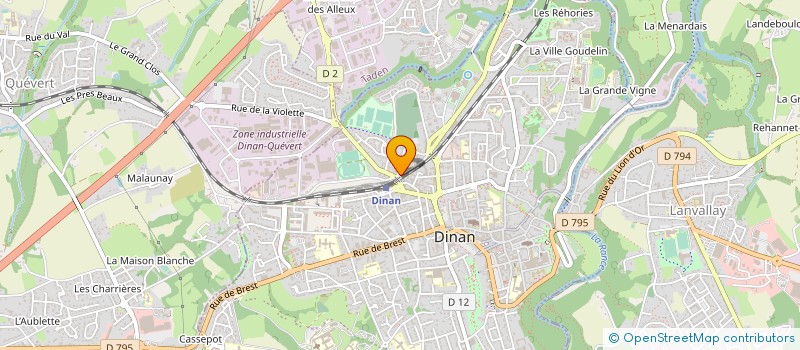 localisation de l'entreprise MADAME MELANIE YSSARTEL à DINAN