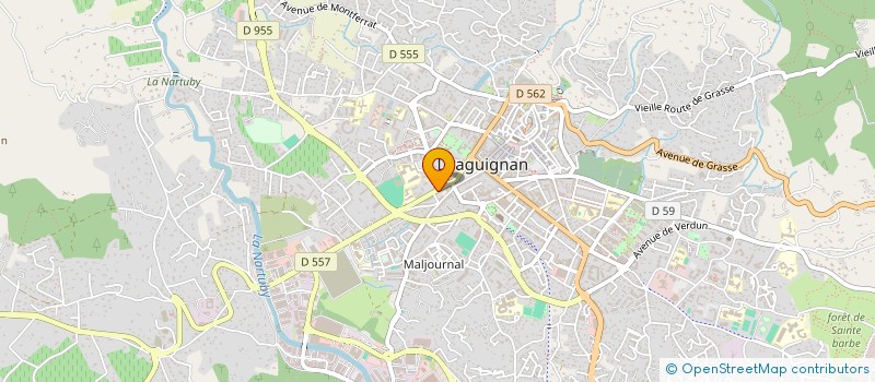 localisation de l'entreprise MADAME MELANIE ZAGORSKI  DRAGUIGNAN