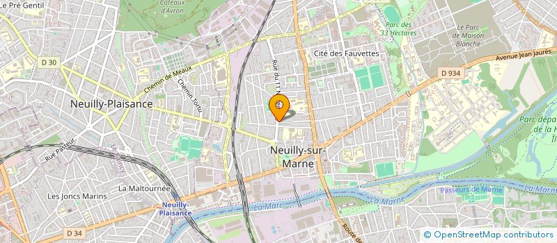 localisation de l'entreprise MADAME MELANIE ZAK à NEUILLY SUR MARNE