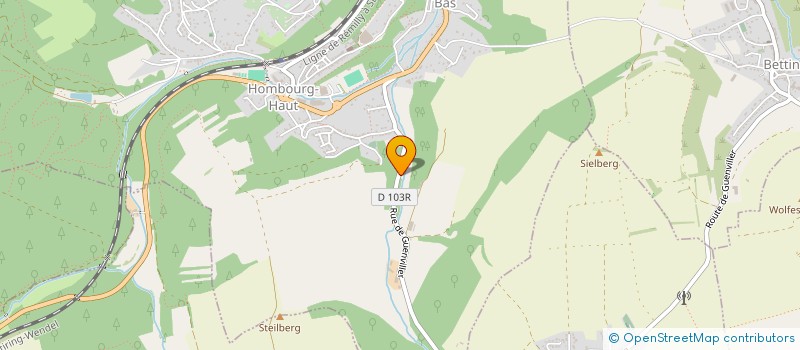 localisation de l'entreprise MADAME MELANIE ZAPP  HOMBOURG-HAUT