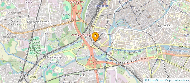 localisation de l'entreprise MADAME MELANIE ZINCK à STRASBOURG