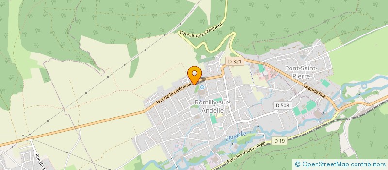 localisation de l'entreprise MADAME MELANY CRIQUILLON  ROMILLY-SUR-ANDELLE