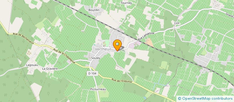 localisation de l'entreprise MADAME MELANY FAURIE  VERTHEUIL