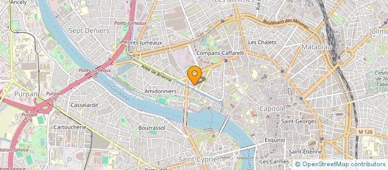 localisation de l'entreprise MADAME MELANY MARTIN  TOULOUSE