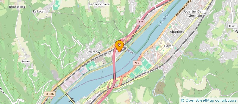 localisation de l'entreprise MADAME MELANY RODRIGUES  AMPUIS