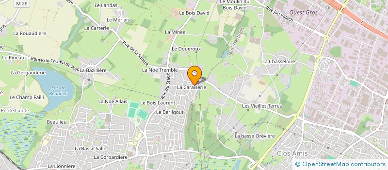 localisation de l'entreprise MADAME MELDA BIRSIN à COUERON