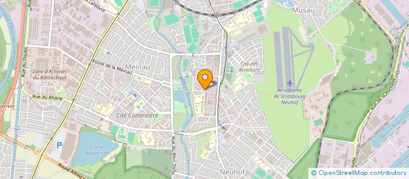 localisation de l'entreprise MADAME MELDA SEVGILI à STRASBOURG