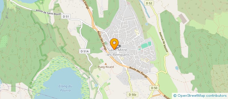 localisation de l'entreprise MADAME MELEK BULUT  SAINT-MITRE-LES-REMPARTS