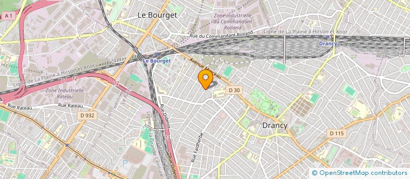 localisation de l'entreprise MADAME MELEK TARGITAY à DRANCY