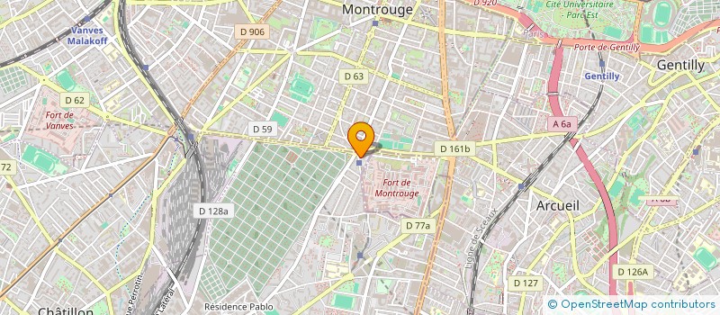 localisation de l'entreprise MADAME MELEM NIAGNE à BAGNEUX