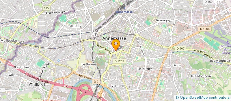 localisation de l'entreprise MADAME MELEX BICER  ANNEMASSE